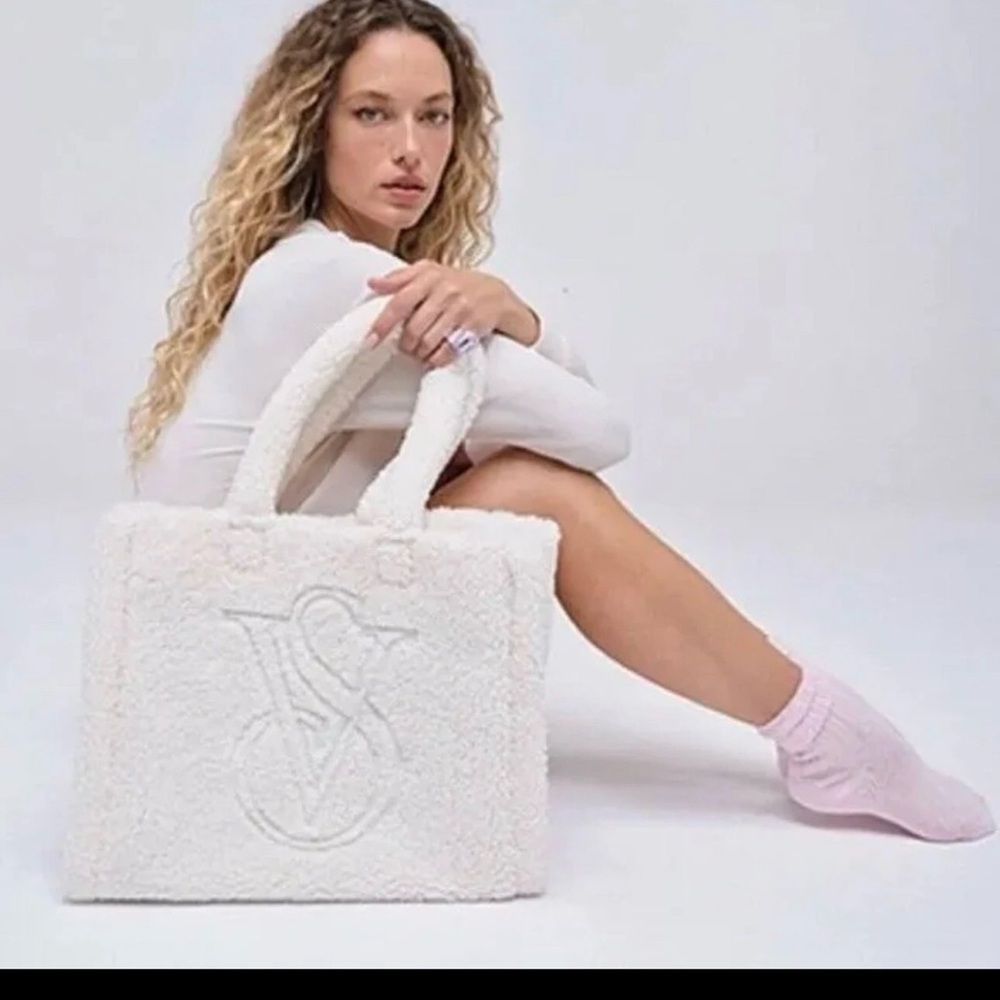 Victoria's Secret Cream Textured Tote - Final Price